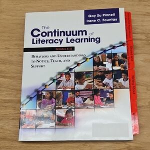 The Continuum of Literacy Learning Book - White Cover